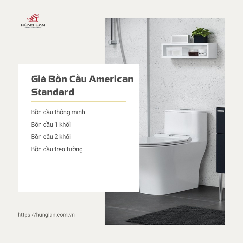 giá bồn cầu american standard