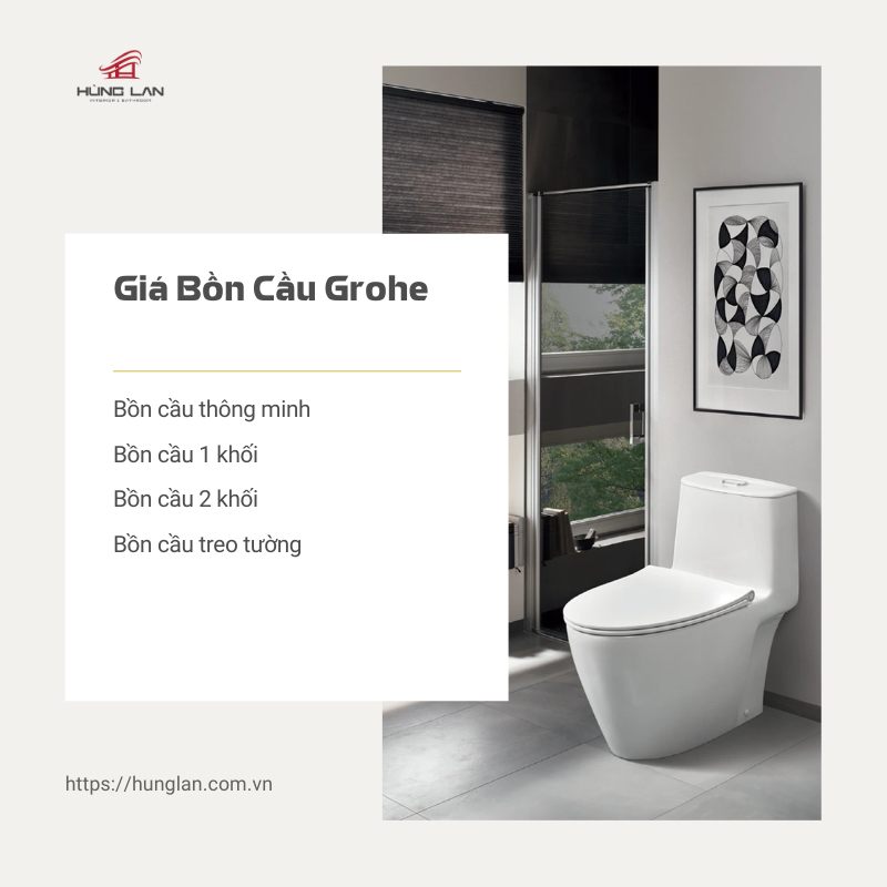Giá bồn cầu grohe
