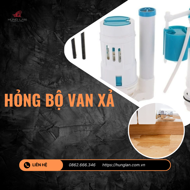 hỏng van xả