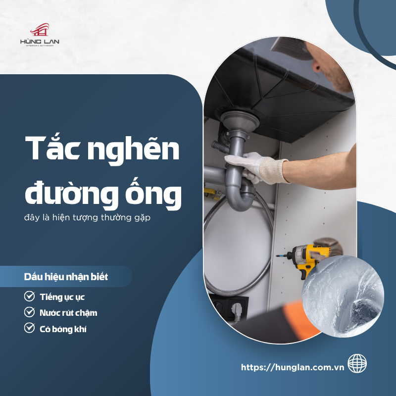 Tắc nghẽn đường ống xả thải