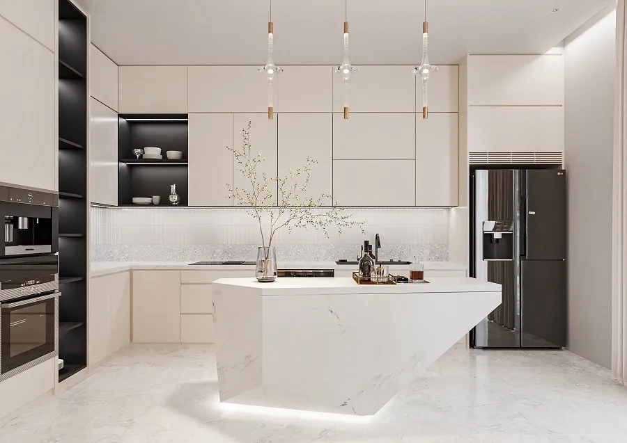Hướng dẫn chọn thiết bị bếp và gạch ốp lát khi hoàn thiện nhà bếp