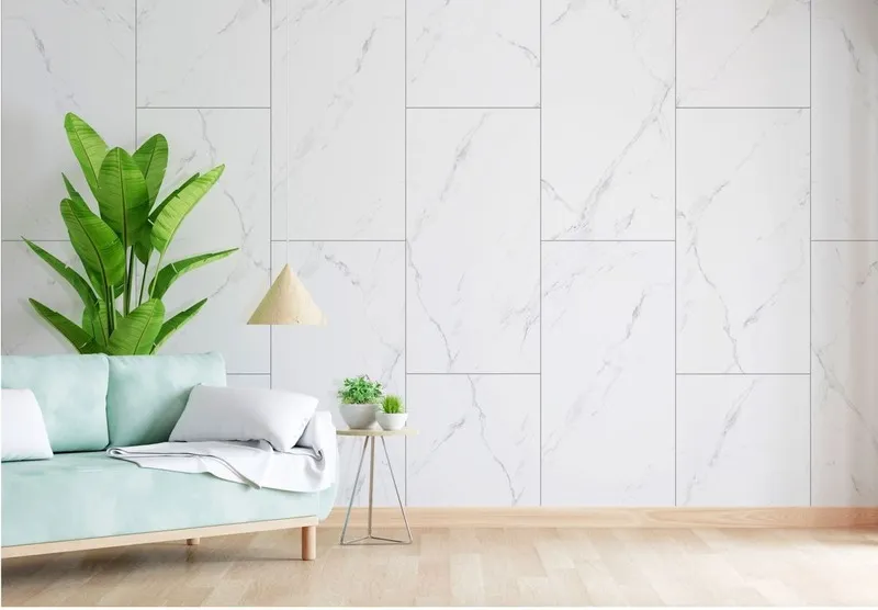 Cách chọn gạch ốp chân tường phòng khách chuẩn đẹp, phù hợp mọi diện tích