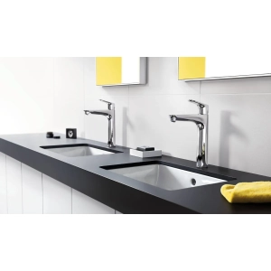 Vòi chậu nóng lạnh 1 chân HansGrohe 31608000