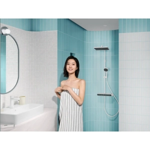 Chậu rửa mặt đặt bàn chữ nhật HansGrohe 22440007