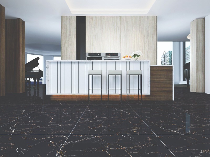 Gạch Eurotile 80x80cm lát lối đi, tiền sảnh, khu vực công cộng