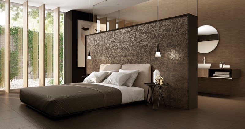 Gạch 60x60cm lát nền phòng ngủ