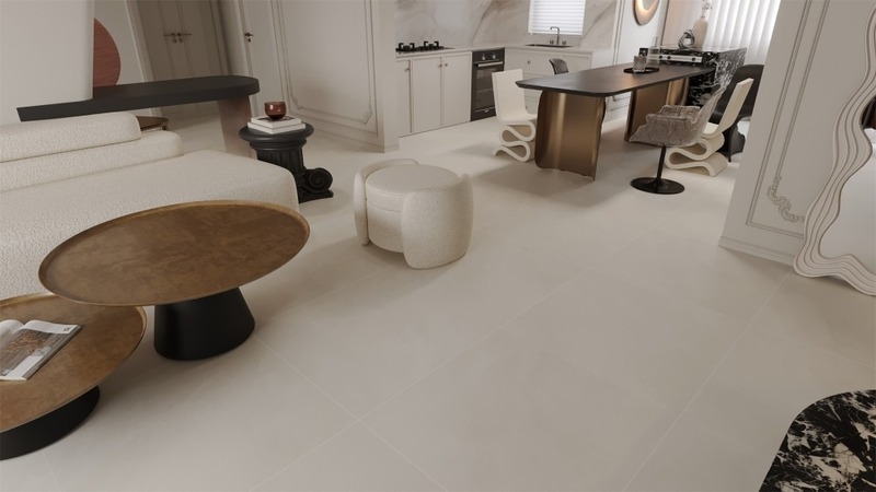 Gạch 80x80cm lát nền phòng khách