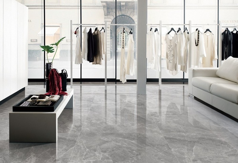 Gạch 80x80cm lát nền sảnh, hành lang khu vực công cộng