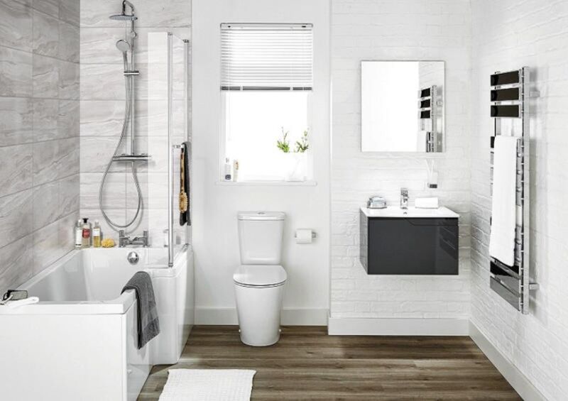 Mẫu bồn cầu 2 khối đẹp cho nhà ở, nhà phố, khu vực công cộng
