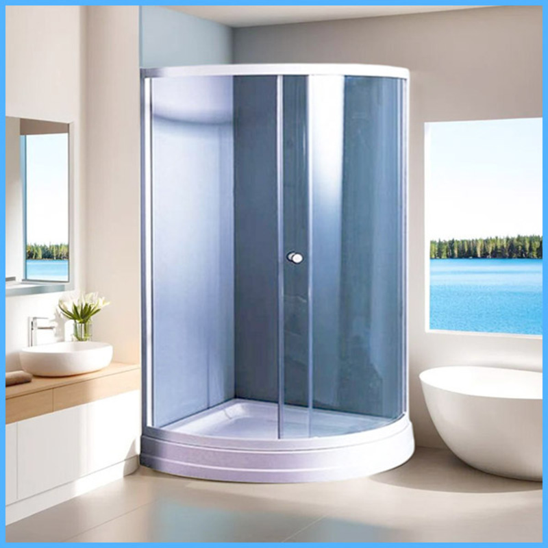 Bồn tắm kính đứng 800x800 Appollo TS-6218