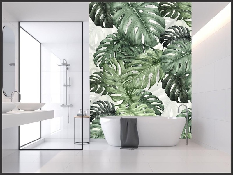 Gạch lát nền nhà tắm phong cách Tropical (Nhiệt đới)