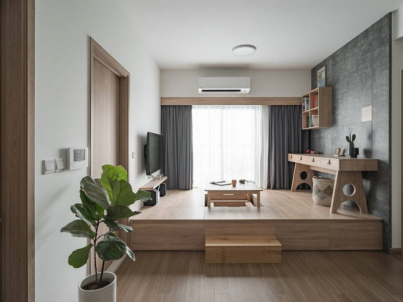 Mẫu gạch lát nền phong cách Nhật Bản