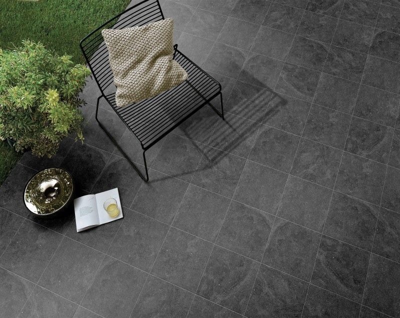 Gạch giả đá tự nhiên lát sân vườn