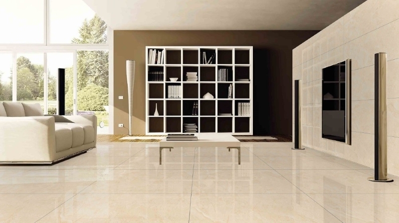 Phối màu gạch ốp tường mệnh Thổ